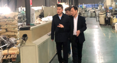 諸暨市委副書記馬蘭起來我司調研
